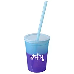 Mood Stadium Cup with Straw - 12 oz.