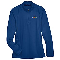 Compass Stretch Tech-Shell 1/4-Zip Pullover - Ladies' - Embroidered