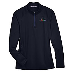 Compass Stretch Tech-Shell 1/4-Zip Pullover - Ladies' - Embroidered