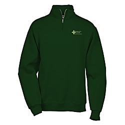 Jerzees NuBlend 1/4-Zip Sweatshirt - Embroidered