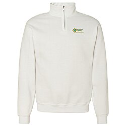 Jerzees NuBlend 1/4-Zip Sweatshirt - Embroidered