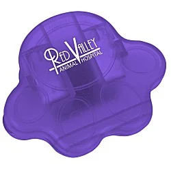 Keep-it Magnet Clip - Paw - Translucent - 24 hr