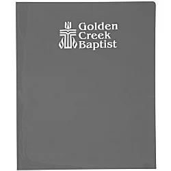 Twin Pocket Poly Presentation Folder - Opaque