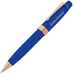 Showstopper Twist Metal Pen - Rose Gold - Laser Engraved