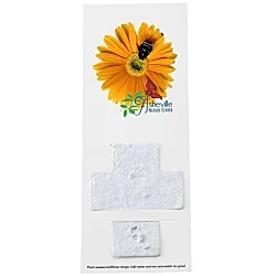 Plant-A-Shape Flower Seed Bookmark - Cross - 24 hr