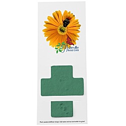 Plant-A-Shape Flower Seed Bookmark - Cross - 24 hr
