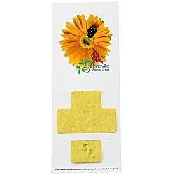 Plant-A-Shape Flower Seed Bookmark - Cross - 24 hr