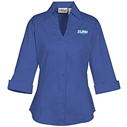 Signature V-Neck 3/4 Sleeve Blouse - Ladies' - 24 hr