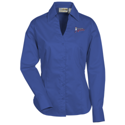 Signature V-Neck Blouse - Ladies' - 24 hr