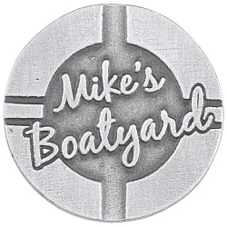 Econo Lapel Pin - Round