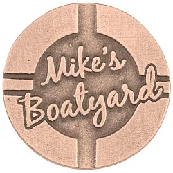 Econo Lapel Pin - Round