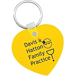 Heart Soft Keychain - Opaque