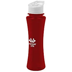 Curve Bottle with Flip Straw Lid - 17 oz.