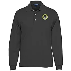 Quick Dry Long Sleeve Pique Polo