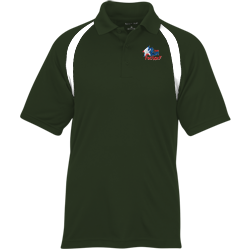 Performance Colorblock Raglan Polo