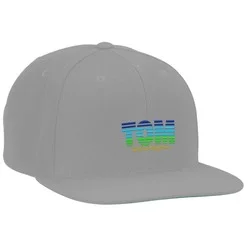 Yupoong Classic Flat Bill Snapback Cap