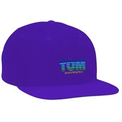 Yupoong Classic Flat Bill Snapback Cap