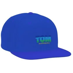 Yupoong Classic Flat Bill Snapback Cap