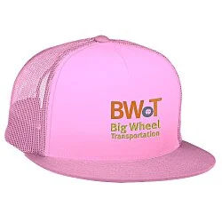 Yupoong Five Panel Classic Mesh Trucker Cap