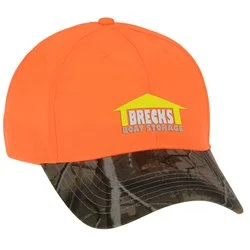 Kati Solid Crown Camo Bill Cap