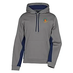 Performance Fleece Colorblock Hoodie - Men's - Embroidered