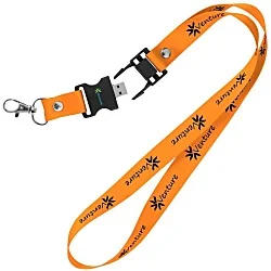 Lanyard USB Drive - 512MB