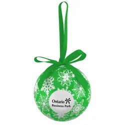 Snowflake Ball Ornament