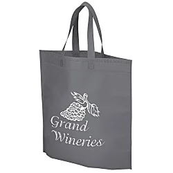 Heat Seal Bottom Gusset Tote - 15" x 15-1/2"