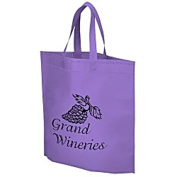 Heat Seal Bottom Gusset Tote - 15" x 15-1/2"
