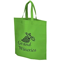 Heat Seal Bottom Gusset Tote - 15" x 15-1/2"