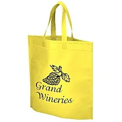 Heat Seal Bottom Gusset Tote - 15" x 15-1/2"