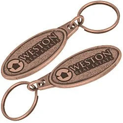 Camden Metal Keychain - Oval
