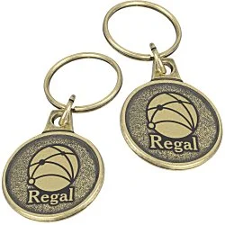 Camden Metal Keychain - Round