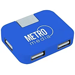 Accent 4 Port USB Hub - 24 hr