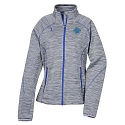 Melange Bonded Fleece Jacket - Ladies'