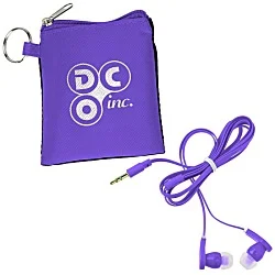 Noodle Ear Buds with Pouch