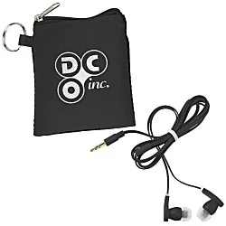 Noodle Ear Buds with Pouch