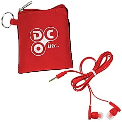 Noodle Ear Buds with Pouch