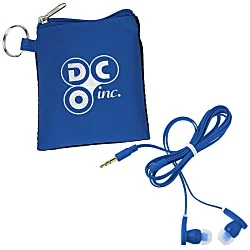 Noodle Ear Buds with Pouch