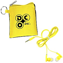 Noodle Ear Buds with Pouch