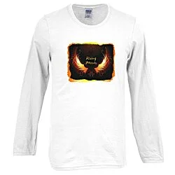 Gildan Softstyle LS T-Shirt - Men's - Full Color