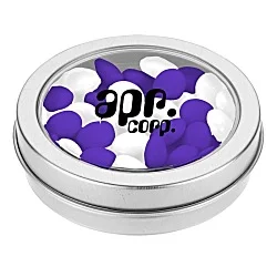 Top View Tin - Chocolate Buttons