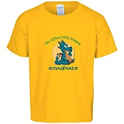 Gildan 5.3 oz. Cotton T-Shirt - Youth - Full Color - Colors