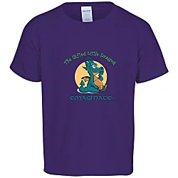 Gildan 5.3 oz. Cotton T-Shirt - Youth - Full Color - Colors