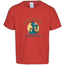 Gildan 5.3 oz. Cotton T-Shirt - Youth - Full Color - Colors