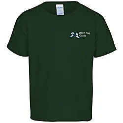 Gildan 5.3-oz Cotton T-Shirt - Youth - Embroidered