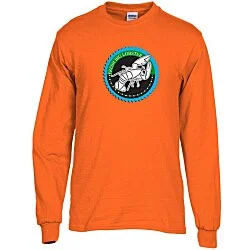 Gildan 5.3 oz. Cotton LS T-Shirt - Full Color - Colors