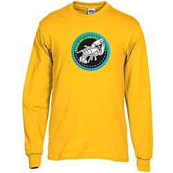Gildan 5.3 oz. Cotton LS T-Shirt - Full Color - Colors
