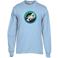 Gildan 5.3 oz. Cotton LS T-Shirt - Full Color - Colors