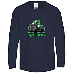 Gildan 5.3-oz Cotton LS T-Shirt - Youth - Full Color - Color